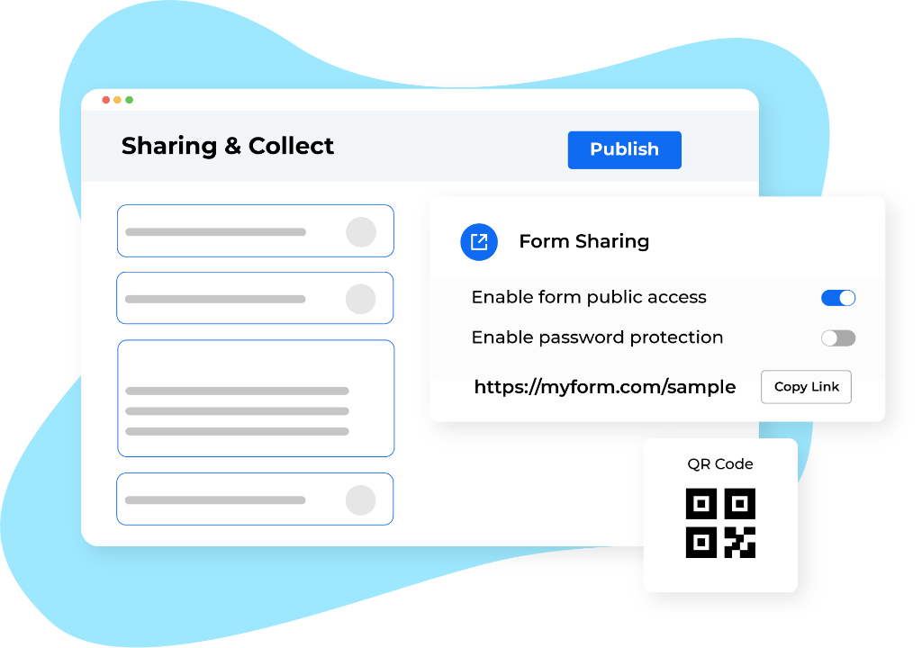 creating online application forms